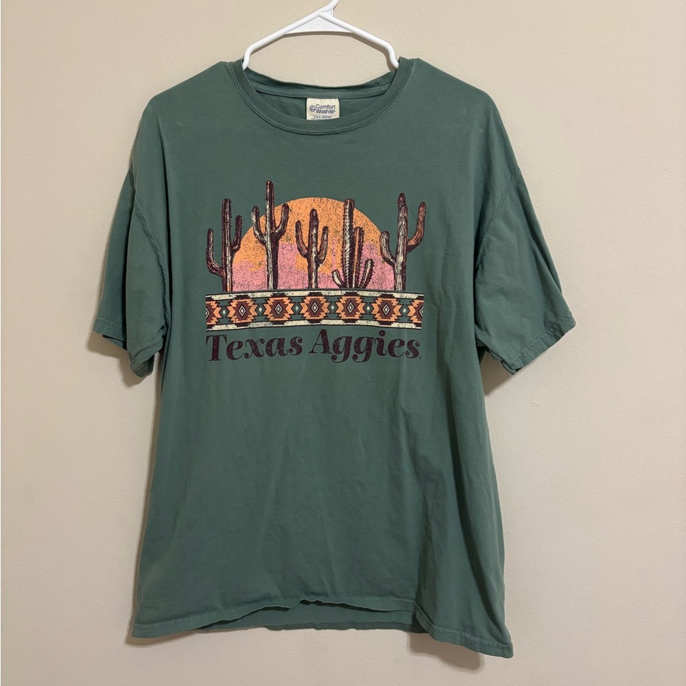 Green Texas Aggies Graphic T-Shirt